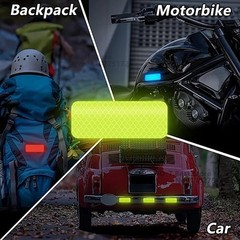 Reflective Stickers 10-80 PCS High Visibility Reflective Tape Waterproof Strips