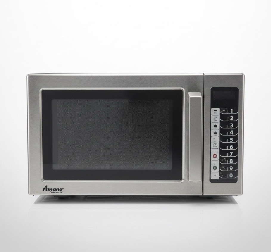 Amana RCS10TS Commercial Microwave 1000W, 5 Power Levels, 19.00 Capacity