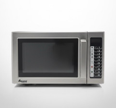 Amana RCS10TS Commercial Microwave 1000W, 5 Power Levels, 19.00 Capacity
