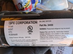 SPX corporation in-line dryer a/c recycling filter/dryer 34430
