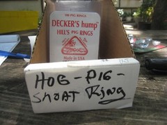 2 yes 2 Decker’s Hump Hill’s Hog & PIG Rings 100 Count each Made in USA