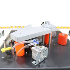Automatic Edge Bonding Machine Curve & Straight Woodworking Edge Trimming 110V