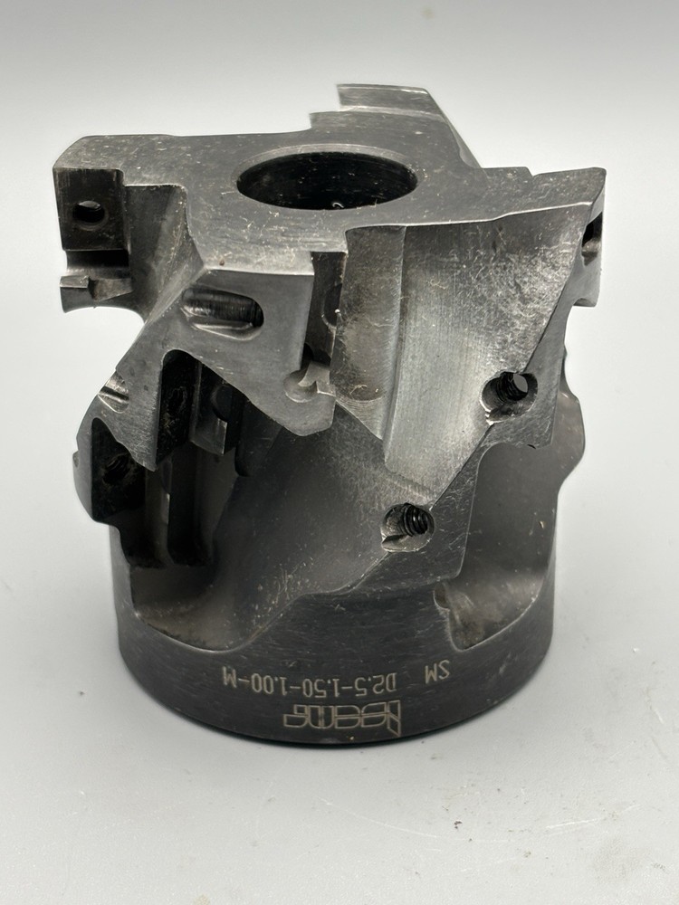 ISCAR SM D2.5-1.50-1.00-M 2-1/2″ Indexable Multi Flute Face Mill Uses ADKT 1505