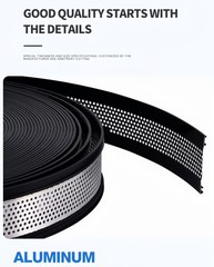 100ft 8mm Channel Letter Coil Aluminum Trim Cap Strip for Making Sign Lightbox