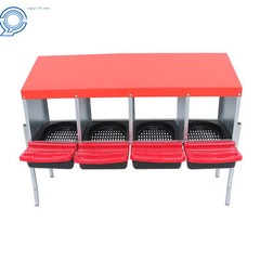 4 Holes Chicken Nesting Boxes Coop Metal Chicken Egg Laying Box With Lid Cover