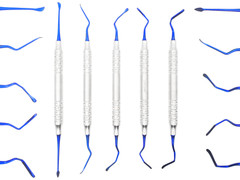 Vista Tunneling set of 5 Pcs Plasma Coated Dental Implants ARTMAN
