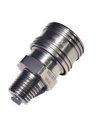 MTM Prima 1/4 NPT Male Stainless Steel Quick Connect Coupler USA Quality