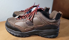 Skechers Men’s Memory Foam Composite Safety Toe Work Shoes