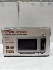 VEVOR Countertop Microwave Oven Commercial Microwave 0.9 cubic-ft 1000W Lock