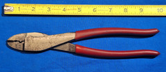 Blue Point CHN909 10″ heavy duty Wire crimping pliers red handles USA Made