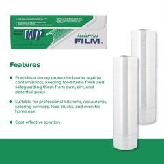 18 x 1000′ Food Service Film 1 Roll/Case