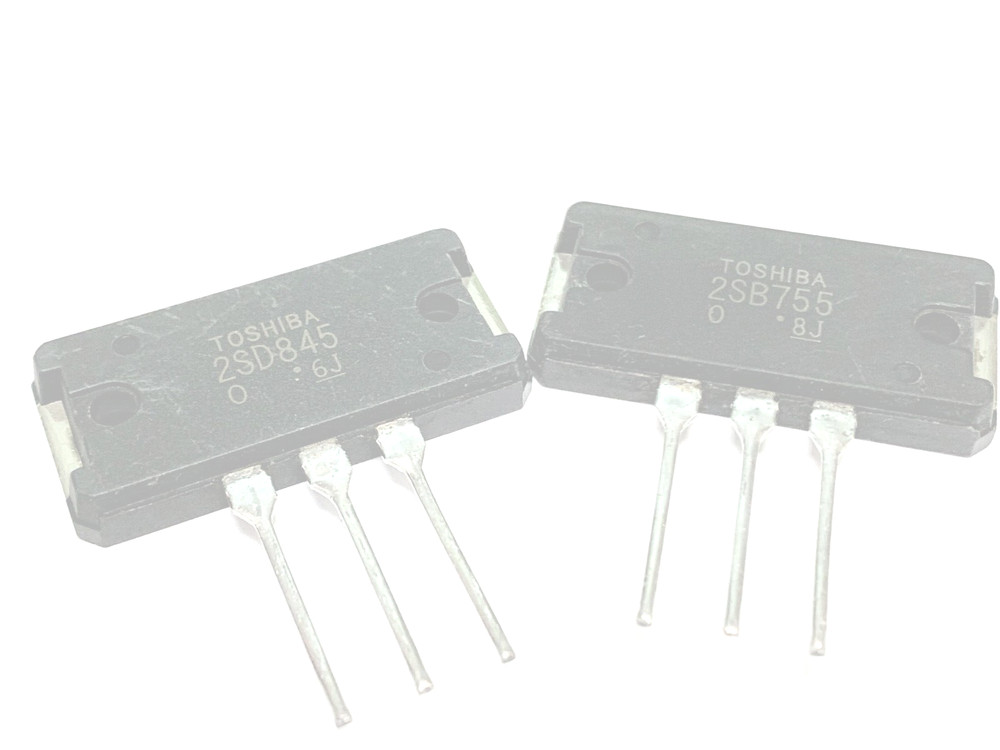 1 Pair: 2SD845 + 2SB755 NPN + PNP 15A 150W New Original TOSHIBA