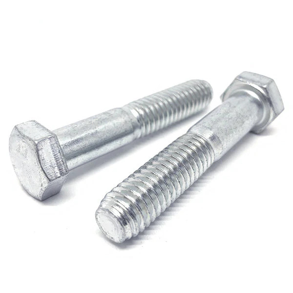 M4-.7×50 Class 8.8 Hex Cap Screws Zinc Clear