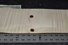 Tiger Maple Raw Wood Veneer Sheet 6.5 x 36 inches 1/42nd 35137-85