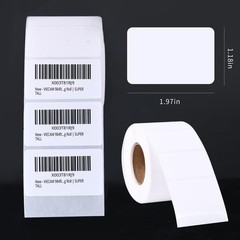 1.97″ x 1.18″ (50 mm x 30 mm) UPC Barcode & Multipurpose Labels