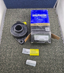 SealMaster SFT-24C Standard 2-Bolt Cast Iron Flange Ball Bearing 1-1/2 inch Bore