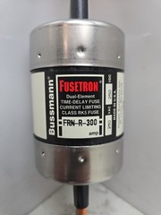 Bussmann FRN-R-300 Fusetron Dual Element Time-Delay Fuse Class RK5 250V 300A New
