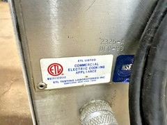 “AUTO FRY MTI-10” H.D COMMERCIAL COUNTER TOP ELECTRIC VENTLESS FRYER