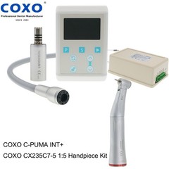 US COXO C-PUMA INT+ Dental Electric Motor Built-in LED Brushless 1:5 Handpiece