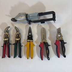 Malco Duct Set – Turboshear + Right, Left and Straight Snips + Seamer + Crimper