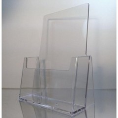 Clear Acrylic 6″ x 9″ Countertop Bi-Fold Brochure Holder