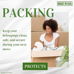 Packing Paper Newsprint Sheets White Moving Supplies Shipping Dishes Recyclable
