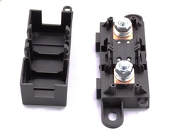 2 Pack MEGA Style Fuse Block Holder 60A–300A 12-24V High Current w/ Fuse & Cover