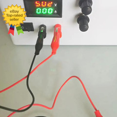 4 Groups 1M Alligator Clips Test Leads Jumper Wires for Electrical Testing