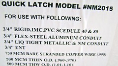 10 of Arlington Quick Latch NM2015 3/4″ Inch Pipe/Conduit Hanger Clip Latch