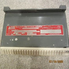 ABB 50XM13DXKD10AABC229 Magnetic Flowmeter Signal Converter 120V 4-20mA WORKING