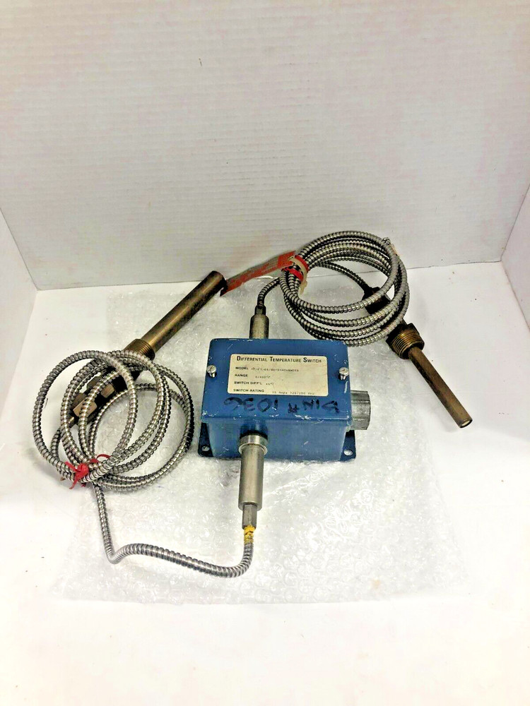 Differential Temperatura Swich model PF-CT-86/90-6-AC-SWD15 Range 0/400f 15Amp