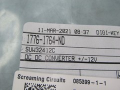 💥5) NEW COSEL SUW32412C DC CONVERTER 2 OUTPUTS 36 VDC 3.12W LOT OF 5