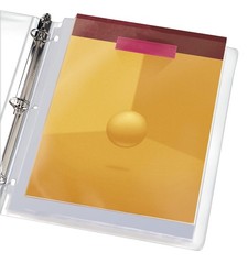 Heavy Duty Sheet Protectors, 25 Pack, Clear, Holds 50 Pages, For Files