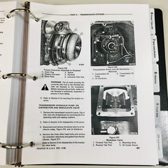 Ford 340 340A 340B Industrial Tractor Service Repair Manual Technical Shop Book