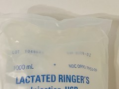 2 X Lactated Ringers USP 1L /1000mL 2028/02
