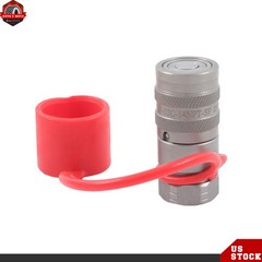 1/4″ Flat Face Hydraulic Quick Disconnect Female Coupler with anti-corrosive