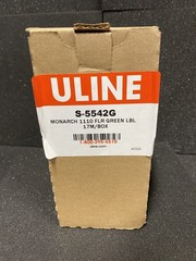 Uline Monarch 1110 Green Pricing Labels 16 Rolls in the Box – S-5542G