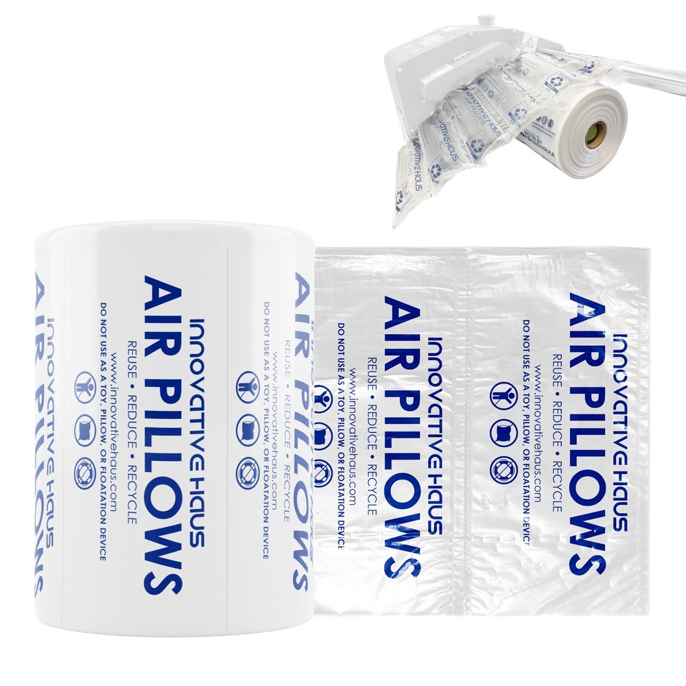 984 Feet 4″ x 8″ Air Pillow Film Roll Package Shipping Cushioning Packing