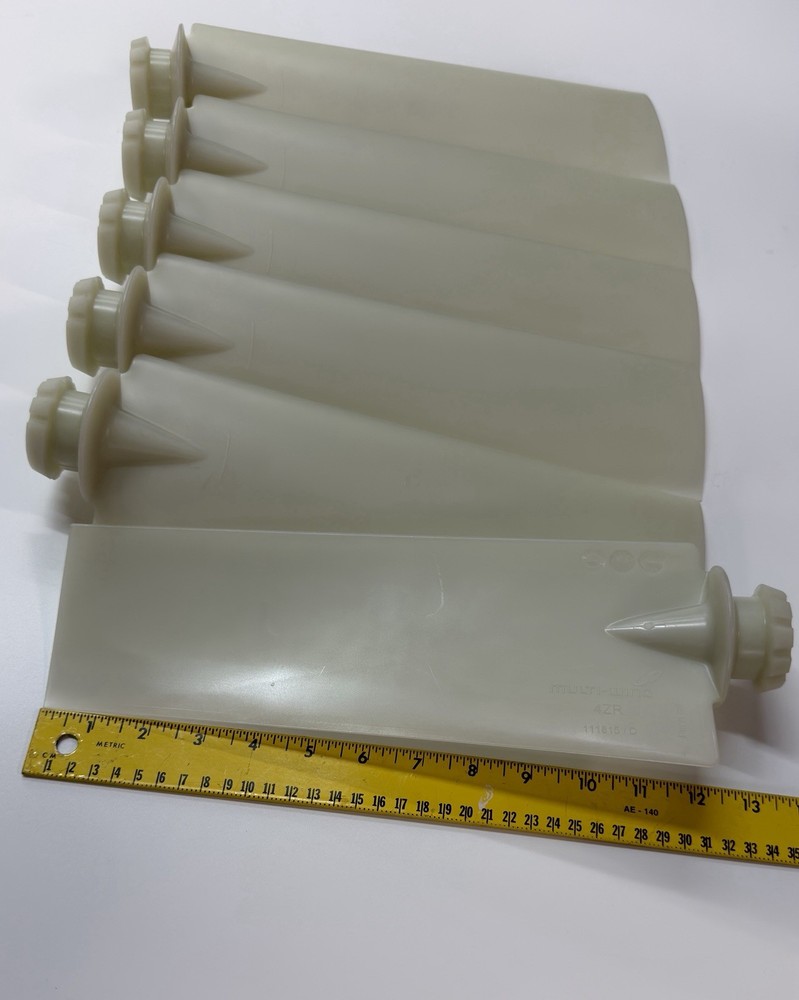 x6 4ZR Multi-wing fan blade, cut to your specified length , with pitch pins