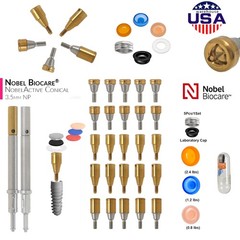 Zest Locator Abutment Cap Fits Hiossen /Zimmer/Nobel Internal Conical Connection
