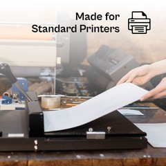 10 Labels (80000 Sheets) – 4″ x 2″ Laser Sheet Labels White Inventory/Shipping
