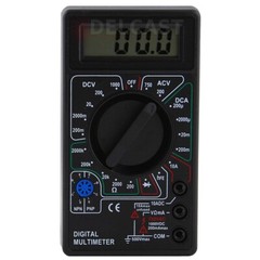 7 Fn Digital Multimeter AC DC Voltage Volt 10 Amp Current Resistance Ohm Meter