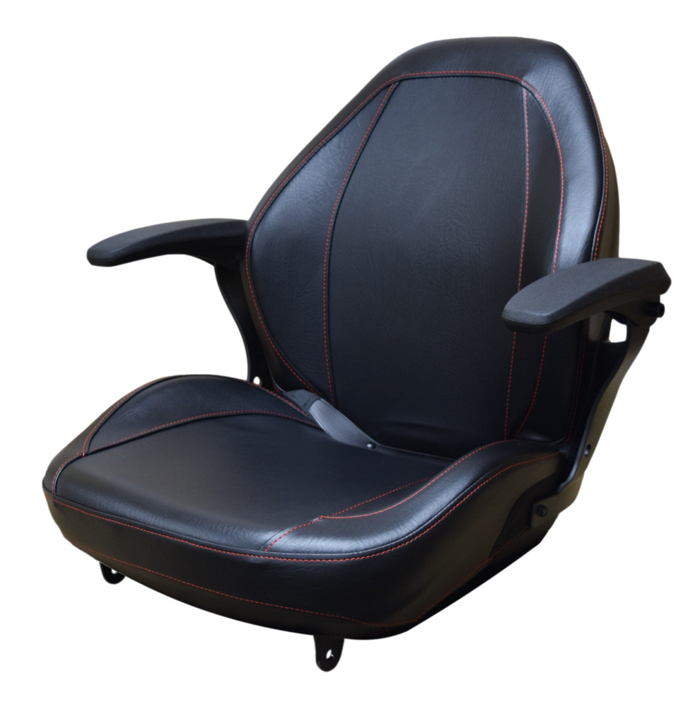 Ford New Holland Tractor Seat T2220 T2310 T2320 T2330 T2410 T2420 Armrests Black