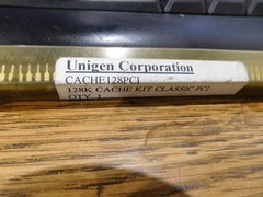 Lot of Unigen N341256P-15, Model: CACHE128PCI. 128K CACHE PCI. Qty. 10. NOS