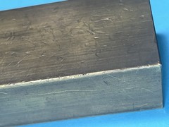 vintage solid brass bar machinist tool 5″ x 1.5″ x 1″ scrap over 2 pounds
