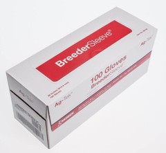OB BreederSleeve, Red, 36″ Shoulder Length, 1.0 mil, 100/box