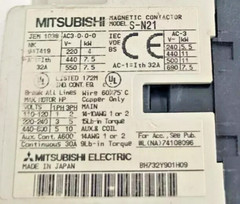 MITSUBISHI S-N21 MAGNETIC CONTACTOR 100-110V LOT OF 2 PCS NEW FAST SHIPPING