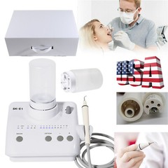 Dental Ultrasonic Scaler for EMS Cavitron Woodpecker+Handpiece+2*Bottles US-E1