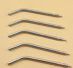 Dental Air Water Spray Nozzles/Tips Triple 3-way Syringe Metal Nozzles/Tips/Tube