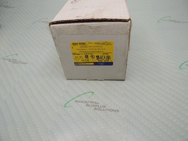 SQUARE D 9065SPB6 SOLID STATE OVERLOAD RELAY 0.5-2.3A